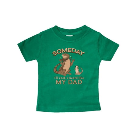 

Inktastic Someday I ll Rock A Beard Like My Dad-Bearded Dragons Gift Baby Boy or Baby Girl T-Shirt