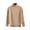 Apricot, variant on comerut Women Fall Winter Sweater Half-high Collar Loose Long Sleeve Solid Color Irregular Split Hem Soft Knitted Thick Warm Lady Pullover Sweater