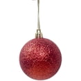 thumbnail image 4 of Doce adornos navideños festivos con forma de bola para una decoración navideña vibrante, 4 of 7