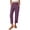 AM13_Purple, variant on Lumtrix Womens Linen Capri Pants Summer Lightweight Elastic Waist Work Pant Ankle Cropped Trousers with Pockets Khaki L