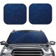 thumbnail image 2 of Fotbe Sparkling Blue Glitter Juego de 2 Piezas de Parasoles para Parabrisas | Bloqueador Solar para Auto | Accesorios Plegables para Protección Solar Interior-Medium, 2 of 6