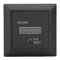 thumbnail image 2 of Wchiuoe Reliable Performance Hour Meter, High Accuracy Timer Tools, For Construction Machinery Agricultural Machinery Construction Vehicles Generators, 2 of 8