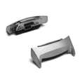 thumbnail image 4 of Bsvklp Adaptador reloj cierres reloj plateados para Gear S2 RM-720 (plateado) 2 uds., 4 of 6