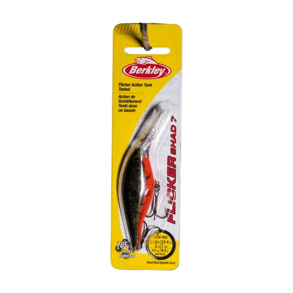 Berkley Flicker Shad Fishing Lure, Red Tiger, 5/16 oz