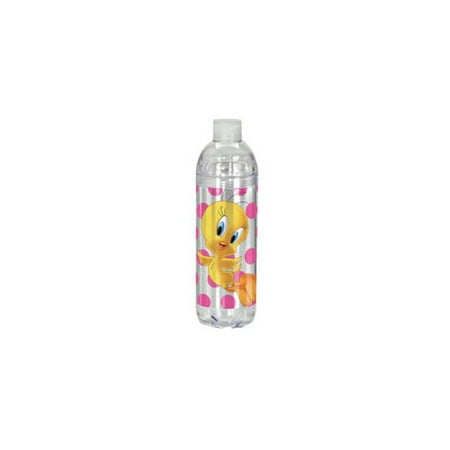 SPOONTIQUES 17817 22OZ ACRYLIC WATER BOTTLE TWEETY BIRD