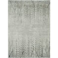 thumbnail image 2 of 3' x 5' Ivory or Grey Geometric Lines Area Rug, 2 of 4