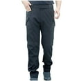 thumbnail image 6 of AnuYalue Tactical Pants for Men Outdoor Stretch Straight Leg Cargo Pant with Multi Pockets Lightweight Ripstop Hiking Athletic Pants, 6 of 6