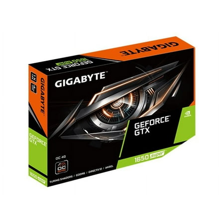 GIGABYTE - NVIDIA GeForce GTX 1650 SUPER OC Edition 4GB GDDR6 PCI Express 3.0 Graphics Card - Black/Gray