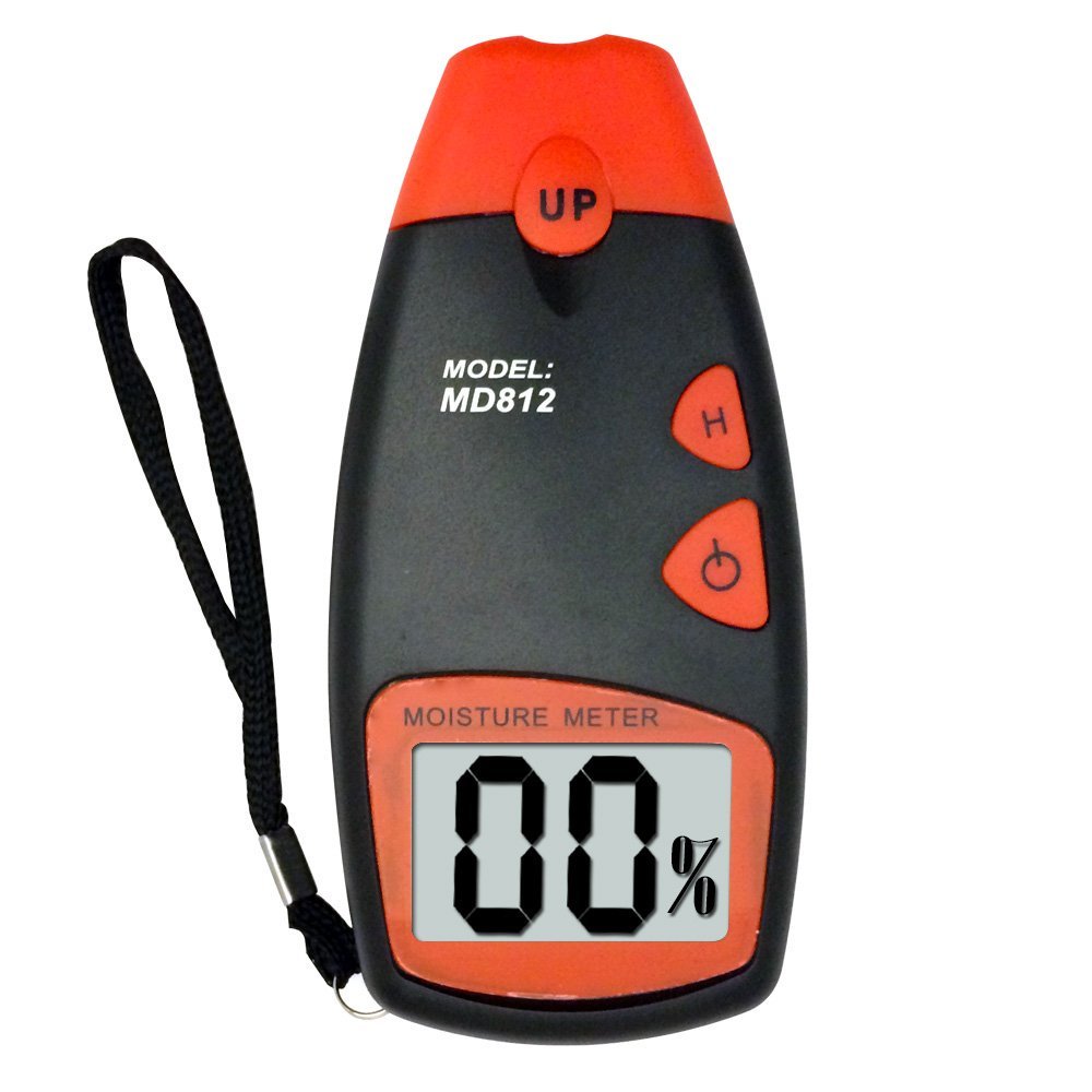 Dr. Meter MD812 LCD Display Digital Wood Moisture Meter for Wood