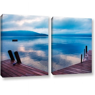 ArtWall Steve Ainsworth "Interlude Filtered" 2-Piece Gallery-Wrapped Canvas Set