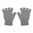 thumbnail image 1 of Guantes de punto para hombre de primavera y otoño, cálidos guantes de lana de hilo acrílico grande, hilo reciclado, Dew 235 finger, 1 of 5