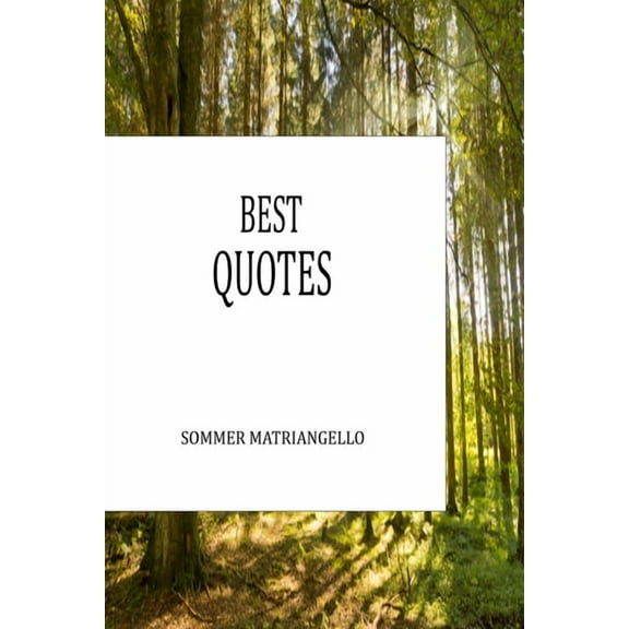 Best Quotes (Paperback)