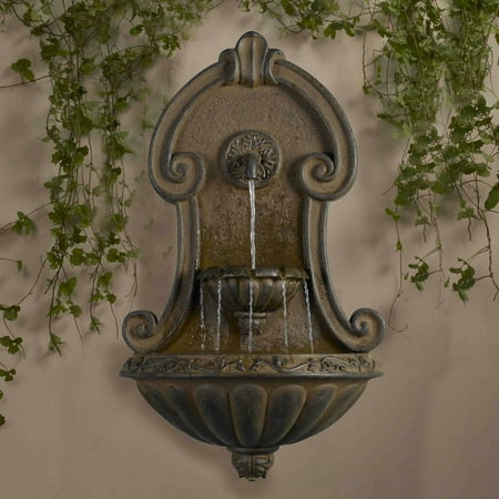 - Muro Elegante Copper Finish Wall Fountain