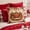 Multicolor F, variant on 2D Christmas Pillow Cover, Xmas Throw Pillow Case, Sofa Bedroom Home Holiday Decor, 17.71 in