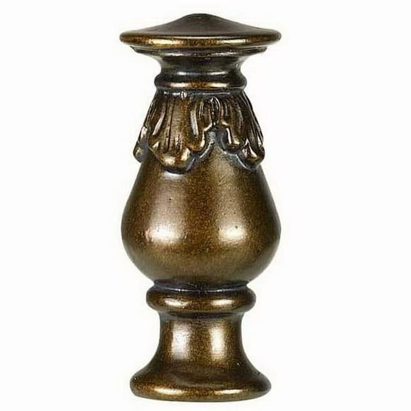 FA-5040A-Cal Lighting-Resin Finial-8.8 Inches Wide by 9.5 Inches High