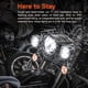 thumbnail image 4 of Faro LED TRUE MODS 7 para Harley Davidson [Negro] 4500lm, 4 of 8