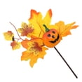 thumbnail image 6 of Fairnull Fake Maple Leaf Long Lasting Easy to Maintain Artificial Pumpkins Maple Leaf for Harvest Thanksgiving Halloween Parties, 6 of 11