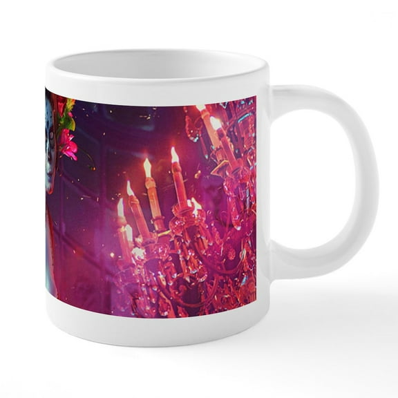 CafePress - Dia De Los Muertos Mugs - 20 Oz White Ceramic Mega Mug