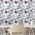 thumbnail image 2 of Ambesonne Springtime Peel & Stick Wallpaper for Home, Romantic Flower Petals, 13"x36", Laurel Green Mauve, 2 of 5