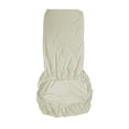thumbnail image 4 of Funda elástica para silla, transpirable, práctica, extraíble, lavable, a prueba de arañazos, decoración, funda para sillas de comedor para boda, sala , beige Soledad Cubierta de asiento, 4 of 10