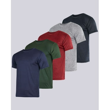 5 Pack: Men’s V-Neck Mesh Moisture Wicking Active Athletic Performance Short Sleeve T Shirt Ec418fd6 3ff2 40f0 8e81 5b5313b297ac.e9fbfbb28995046dc54d66e2ed004a54