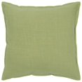 thumbnail image 1 of HomeRoots 403145 Lime Green Flange Edged Modern Throw Pillow, 1 of 1