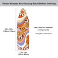 thumbnail image 6 of HELLHERO Quick Install Ironing Board Covers Stretch Elastic Fit Adjustable Straps 15 x 54 inch Non-Fading Cartoon Coloured Daisies, 6 of 6