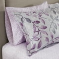 thumbnail image 4 of Madison Park Essentials 9 Piece Queenl Botanical Comforter Set, Cotton Bed in A Bag with Bedskirt, Spring Purple Floral Comforter Bed Set, Bedding Sets with Flat Sheet and Fitted Sheet for Girls, 4 of 8