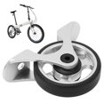 thumbnail image 1 of Roue Facile pour Enlever la Boue de Vélo, Garde-Boue de Vélo Roue Facile Design Creux Rouleau Stable Finition CNN pour Accessoire de Vélo Rouge, Argent, 1 of 8