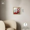 thumbnail image 5 of Stylish Street Sneaker Canvas Sneaker Head Prints by Art Remedy, Gold Frame, 12" x 12", 5 of 7