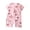 Pink, variant on Baby Girl Boy Romper Cotton Short Sleeve Cute Catton Print Jumpsuit Cute Onesie for Toddler Girls Watermelon Red,3-6 Months