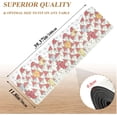 thumbnail image 4 of FREEAMG Long Trivet Heat Resistant Table Runner Funny Cartoon Cats Non Slip Table Protector Waterproof Easy to Clean Christmas Hats Hot Pads Pot Holders Durability Versatility, 4 of 7