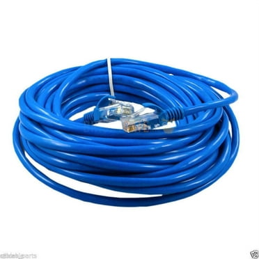 CableVantage 25ft Cat 6 CAT6 Patch Cord Cable 500mhz Ethernet Internet Network LAN RJ45 UTP 25 ft Blue