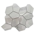 thumbnail image 5 of The Tile Life Stately Oasis Alaska Gray Porcelain Mosaic Floor & Wall Tile, 14 x 16 in, 1-Piece, 5 of 14