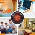 thumbnail image 5 of Escritorio portátil Space Heater Hot Air de doble uso montado en la pared, 5 of 5