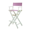 thumbnail image 1 of Silla Director Casual Home 230-01/021-22, altura de barra, color blanco y rosa, 1 of 7