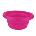 thumbnail image 4 of Lavabo plegable, cubo de hielo redondo de silicona, cesta para lavar platos multiusos, recipiente de almacenamiento plegable para senderismo, camping,, 4 of 8