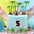 thumbnail image 6 of 5/10pcs Palm Tree With Coconuts Cake Topper Coconuts Tree Cupcake Topper For Hawaiian Tropical Baby Shower Kids Birthday Party, 6 of 7