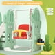 thumbnail image 4 of ChaoLink Juego 7 en 1 de tobogán y columpio grande para niños pequeños, tobogán con aro de baloncesto, juego de fútbol, golf y columpio para interiores y exteriores, 4 of 7