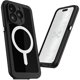 thumbnail image 2 of Funda GHOSTEK Nautical para iPhone 15 Negra MagSafe contra agua, 2 of 10