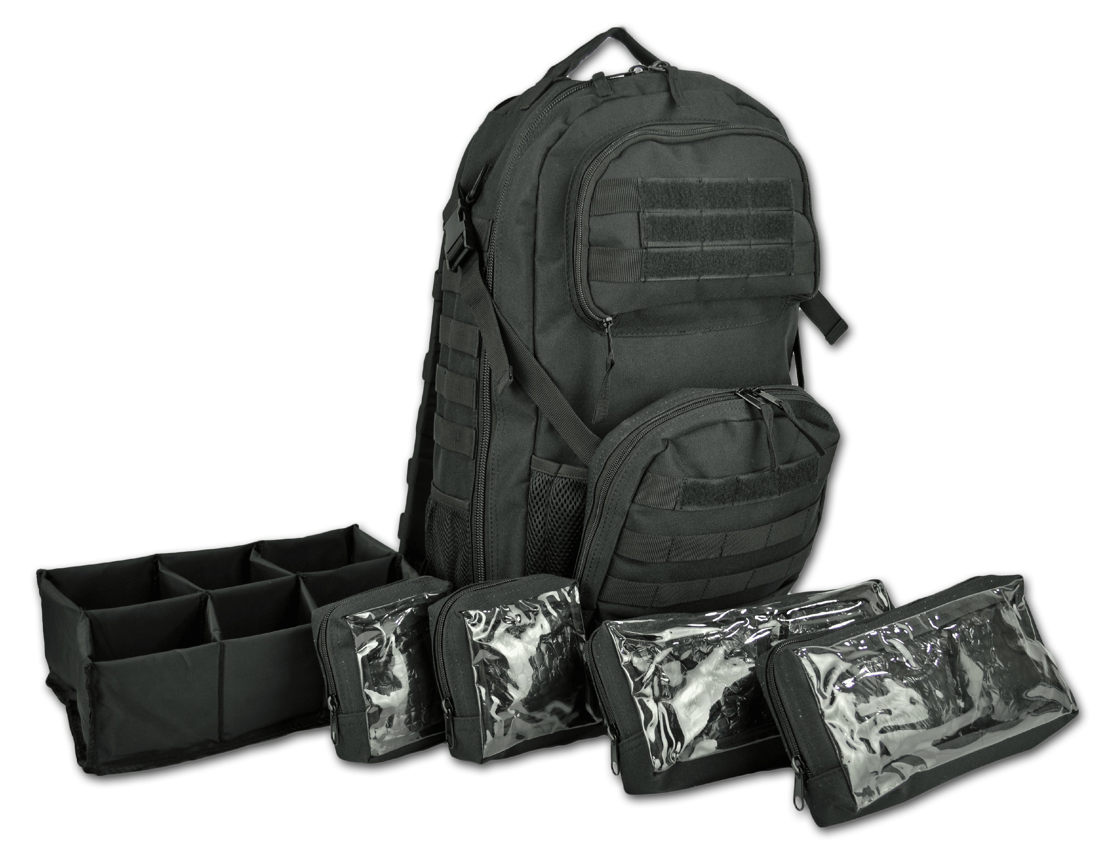 Lightning X Premium Tactical Medic Backpack w/ Modular Pouches