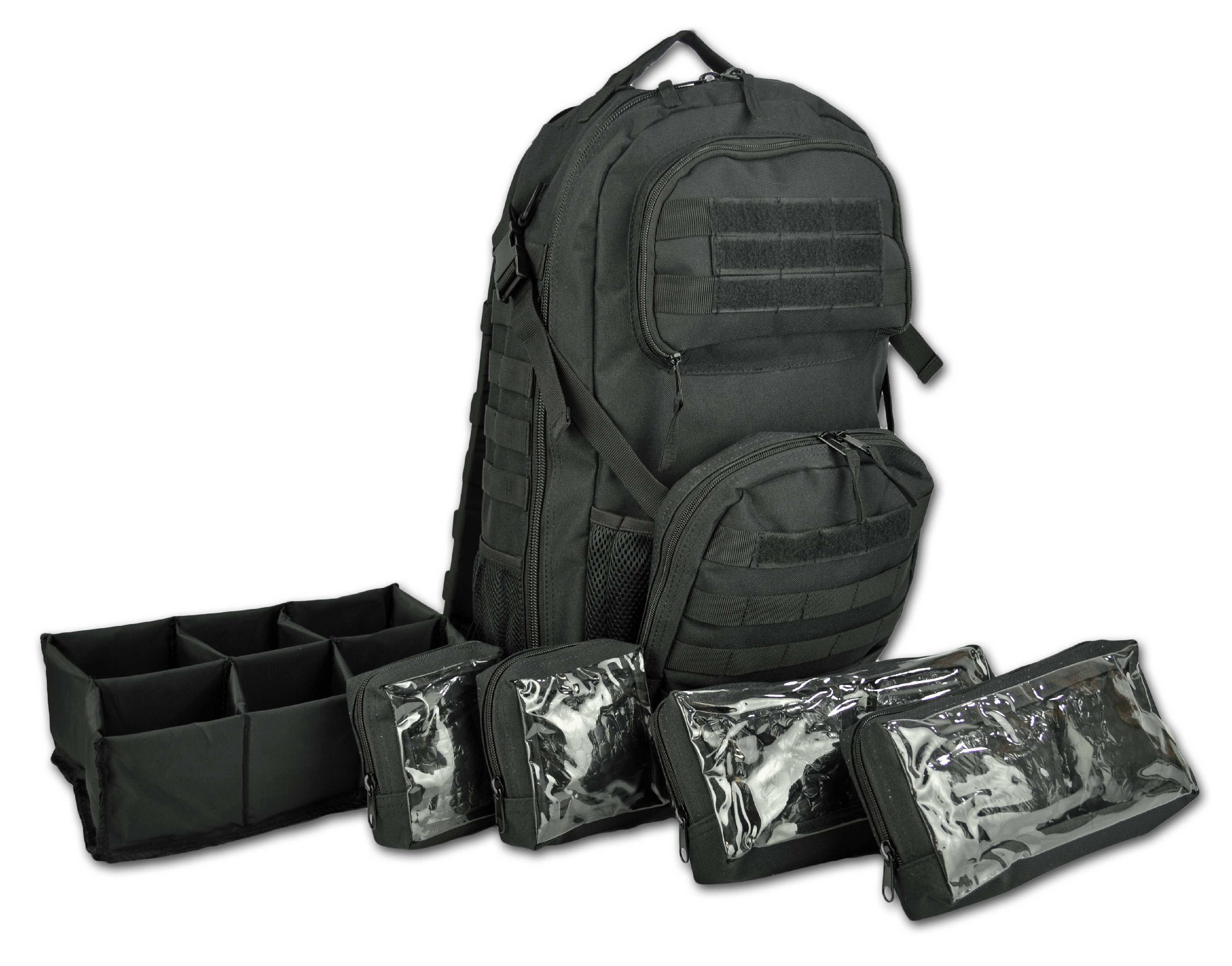 Lightning X Premium Tactical Medic Backpack w/ Modular Pouches & Hydration Port - image 1 of 3