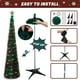 thumbnail image 2 of Árbol de Navidad JDS de Fortuning de 5 pies con luces LED y control remoto, 2 of 6