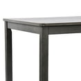 thumbnail image 4 of Duhome Dining Table Kitchen Dining Table Solid Wood Rectangular Table for Kitchen Dining Room Livingroom Restaurant, Grey, 4 of 9