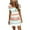 Mint Green-04, variant on STETMN Crewneck Workout Dress for Women Drawstring Waist Stripe Print Dresses Short Sleeve Sundress