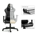thumbnail image 4 of Gaming Chair with Poker King Crown Logo, Texas Hold'em Sign Ergonomic Computer Chair with Headrest Lumbar Support Recliner Height Adjustable Swivel Office Desk Chair, 4 of 7
