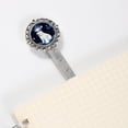 thumbnail image 3 of Starry sky polar bear Book Accessories: Vintage Silver Lace-Edged Bookmark - the Gift for Book Lovers and Readers, 3 of 5