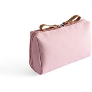 Bolsa de Maquillaje de Viaje para Mujer, Estuche de Maquillaje de Viaje Portátil, Bolsa de Cosmético con Compartimentos, Cosmetiquera para Maquillaje, Neceser Mujer para Viaje (Rosa)