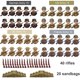 thumbnail image 2 of Set de construcción DrabEx, figuras de acción para hombres del ejército militar de la Segunda Guerra Mundial, 2 of 8