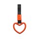 thumbnail image 1 of New 1pc Jdm Tsurikawa Heart Ring Car Tow Belt Train Bus Handle Hand Strap Drift Charm Strap Drift Front Tow Hook Car Styling, 1 of 1